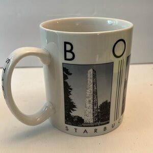 Starbucks City Scene Series Coffee Mug Boston 2003